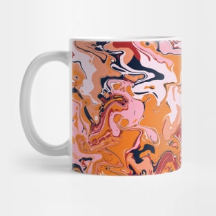 Girls' Night Marble - Digital Paint Spill Mug